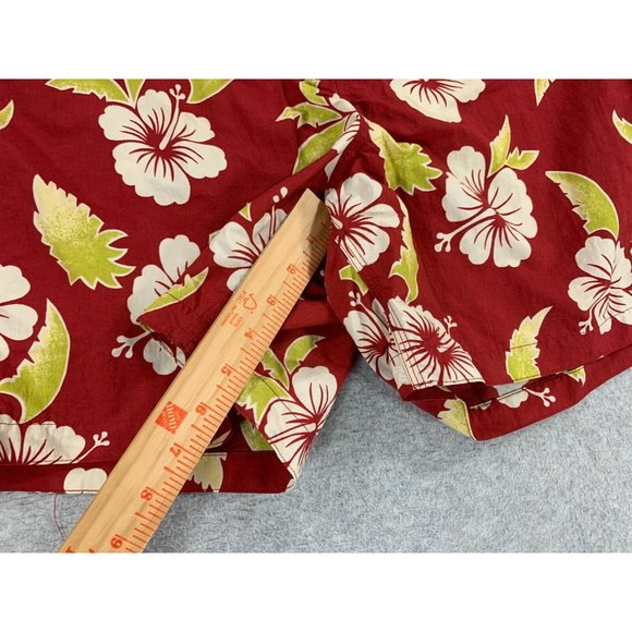 Patagonia Wavefarer Floral Swim Surf Board Shorts‎ (Men's 34) Red - Picture 9 of 12